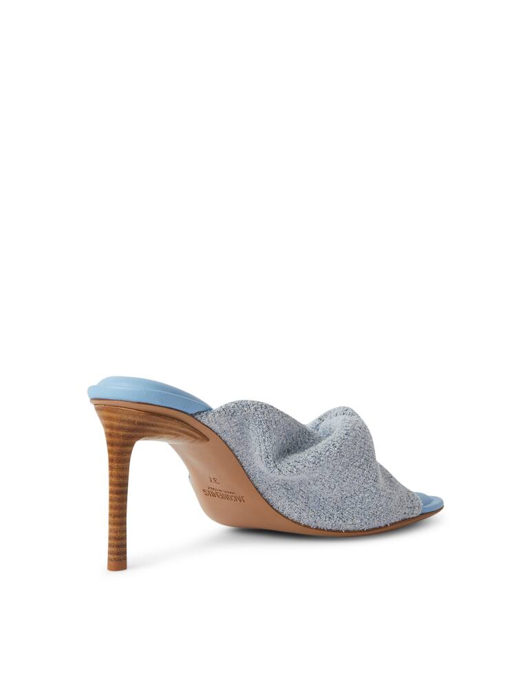 rinascente Jacquemus Les Mules Bagnu - light blue
