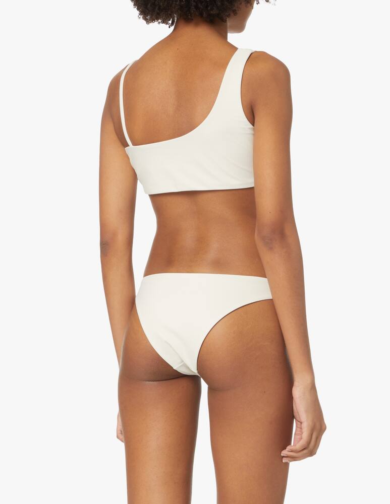 rinascente Nomad Tribe Swim Lilo asymmetrical bikini top - beige