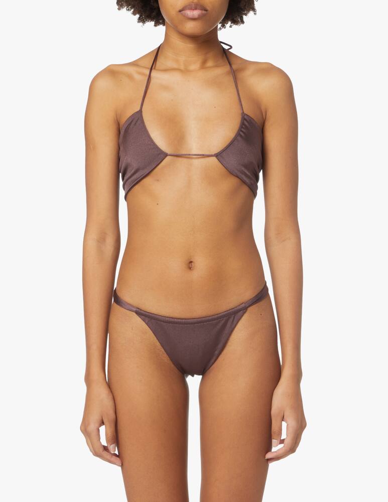 rinascente Nomad Tribe Swim Slip bikini Teah - marrone