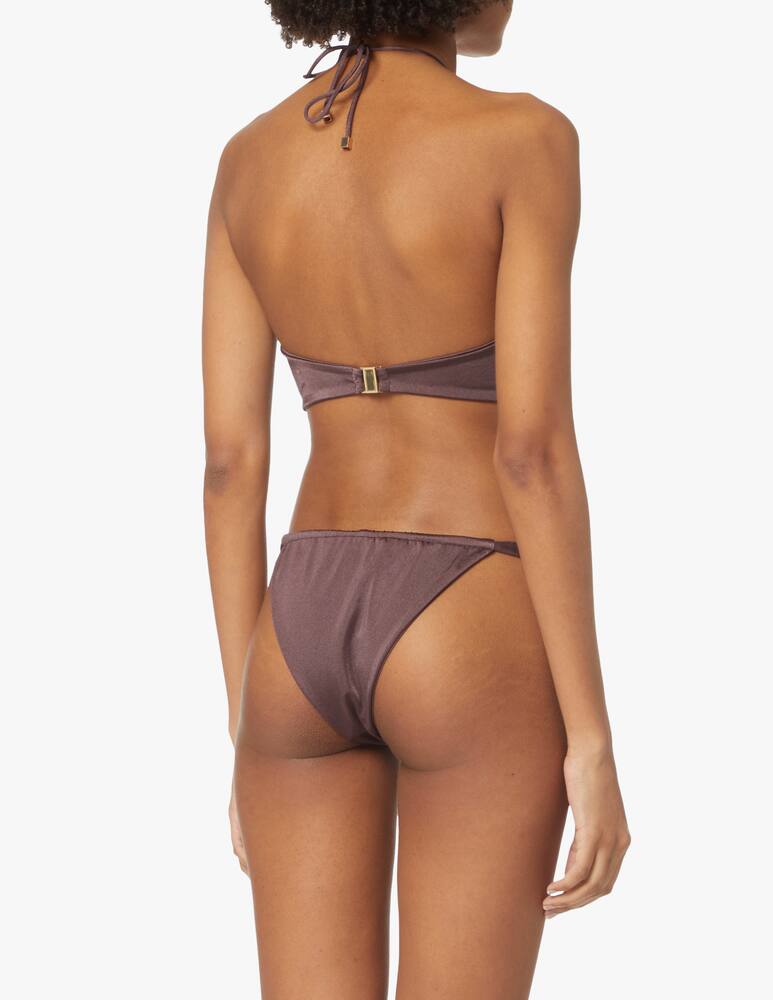rinascente Nomad Tribe Swim Slip bikini Teah - marrone