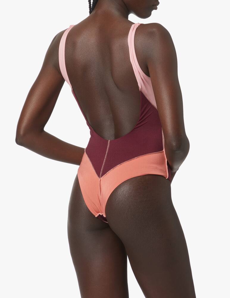 rinascente Chéri Costume intero Patchwork - rosa