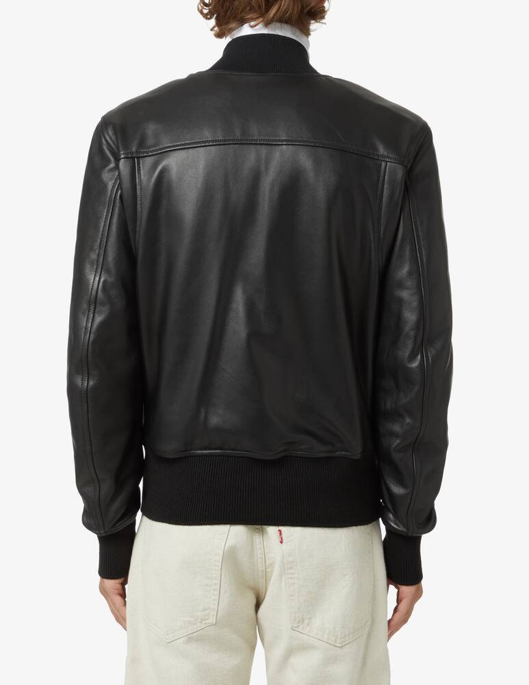 rinascente Matchless Giacca bomber in pelle - Nero