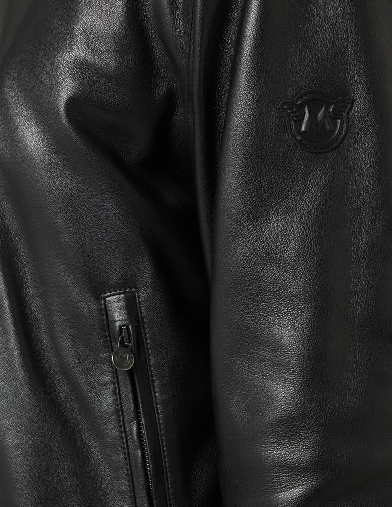 rinascente Matchless Giacca bomber in pelle - Nero