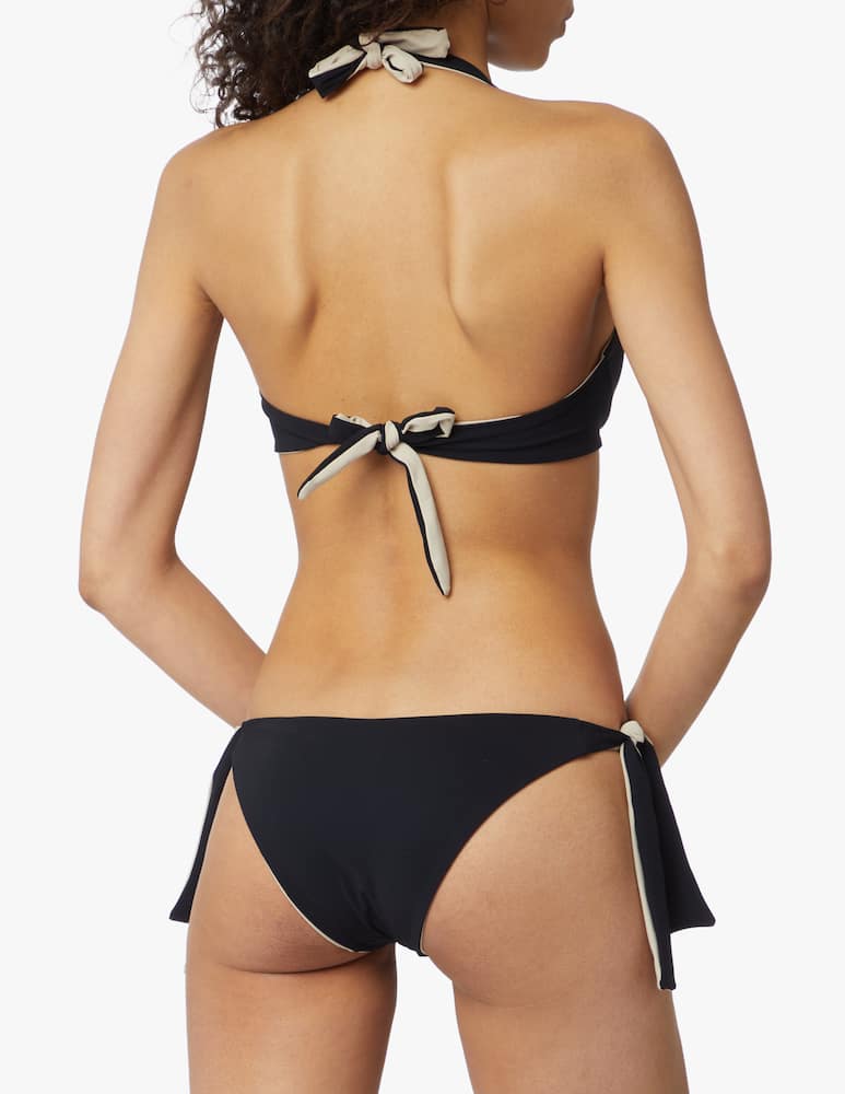 rinascente Chéri Wire bikini Pompom - black