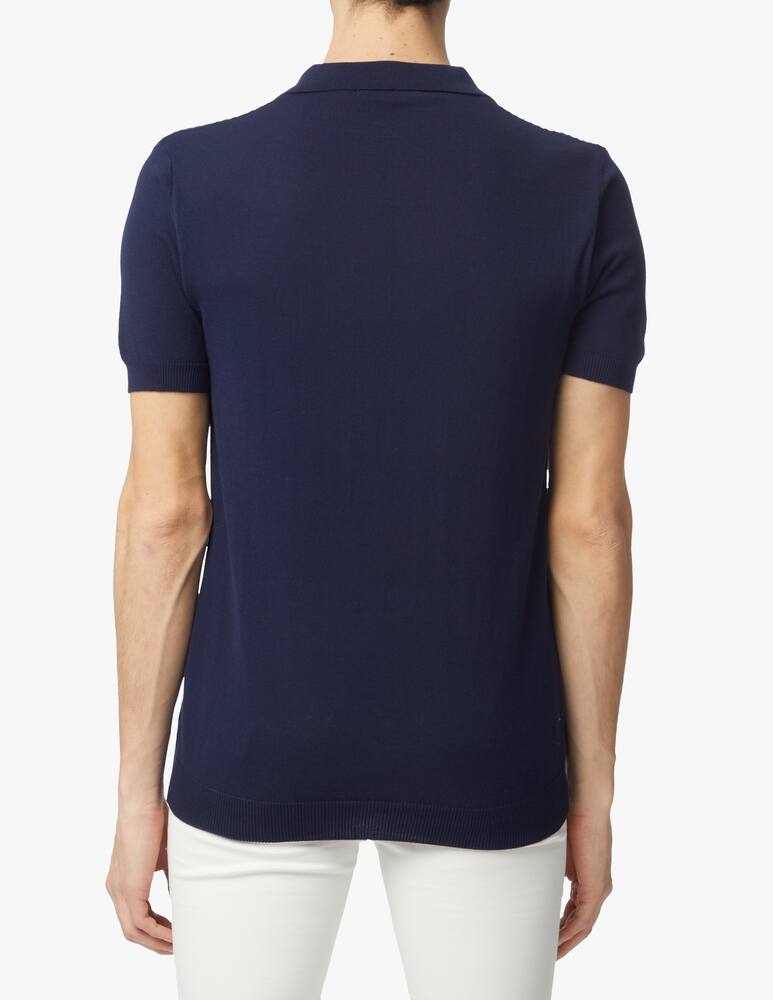 rinascente Manuel Ritz Polo maglia lavorata - blu