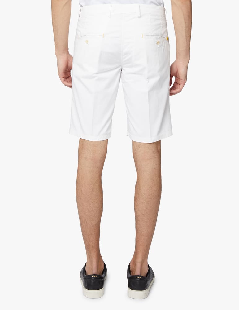 rinascente Manuel Ritz Gabardine chino short - white