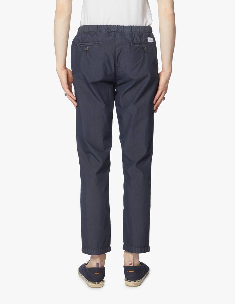 rinascente Manuel Ritz Belt baggy light jogger pant - blue