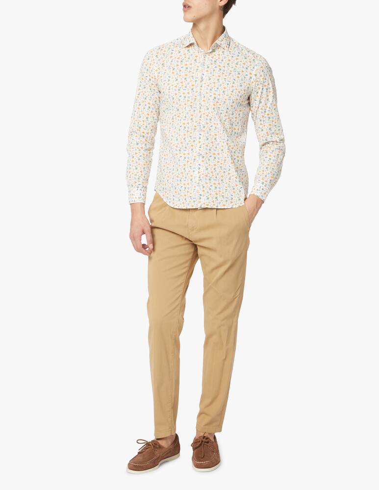 rinascente Manuel Ritz Cocktail pattern shirt - white