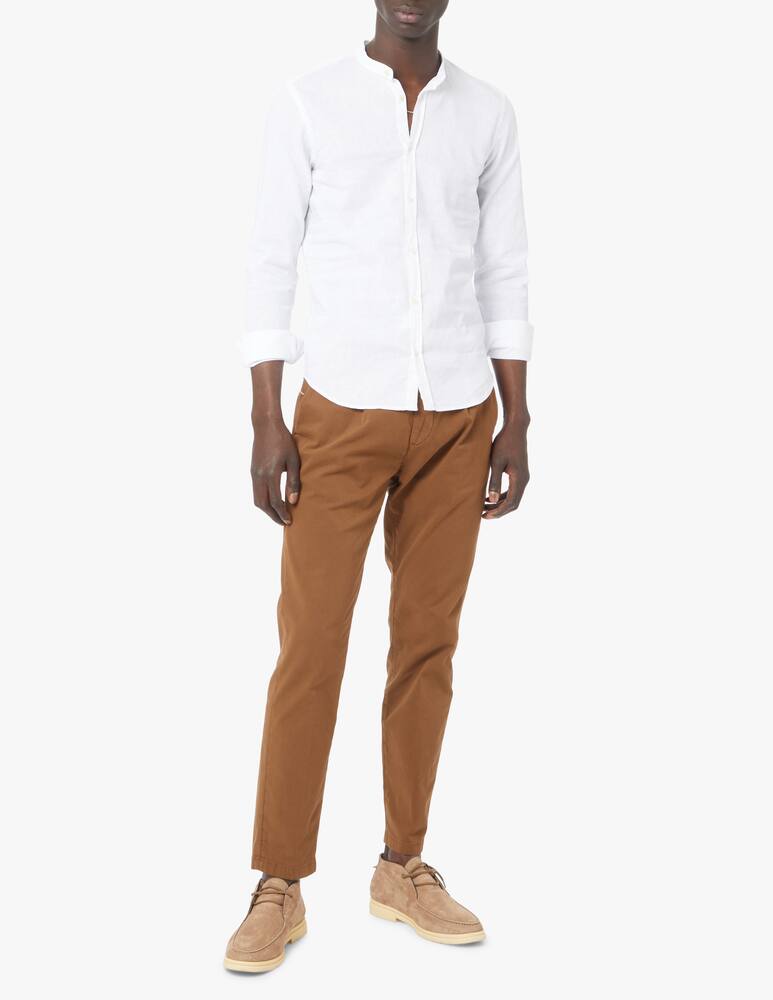 rinascente Manuel Ritz Linen guru shirt - white