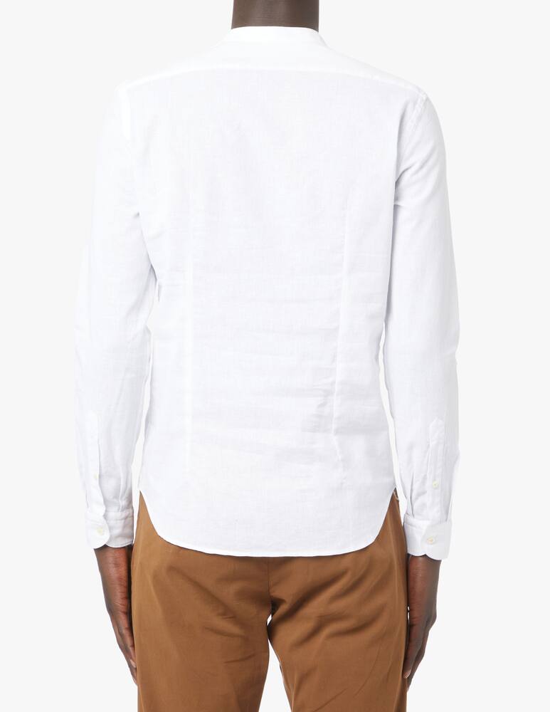 rinascente Manuel Ritz Linen guru shirt - white