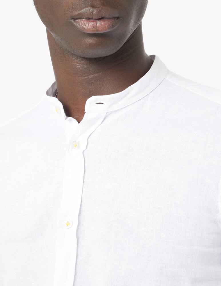 rinascente Manuel Ritz Linen guru shirt - white