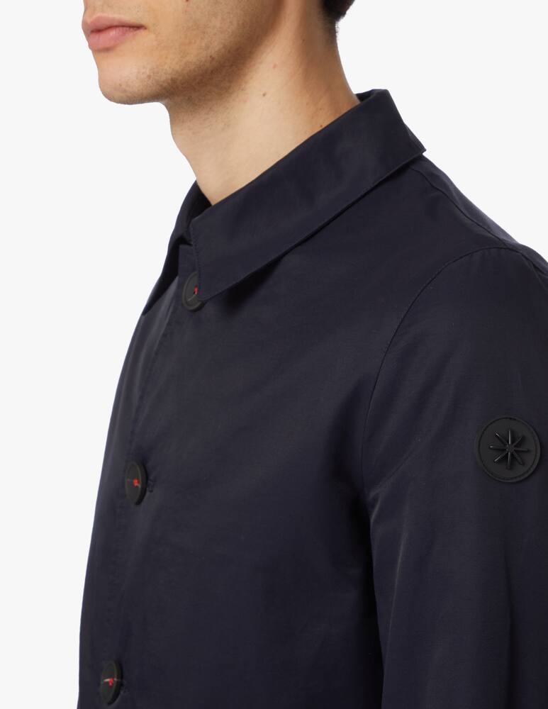 rinascente Manuel Ritz Cappotto cotone leggero - blu