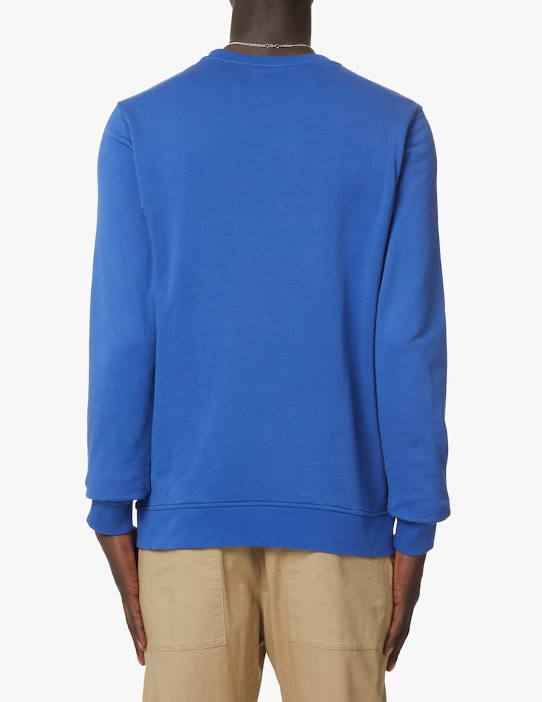 rinascente Manuel Ritz Multi logo roundneck sweatshirt - blue