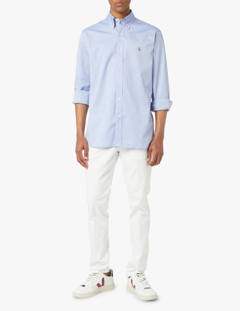 rinascente Manuel Ritz Gabardine slim chino pant - white