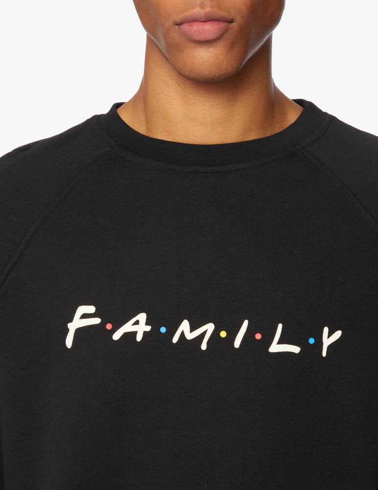 rinascente Family First Family friends roundneck sweatshirt - black