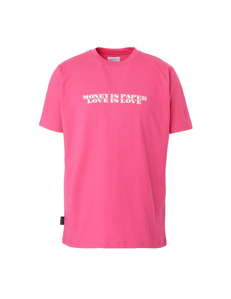 rinascente Family First Maglietta manica corta money paper love - viola