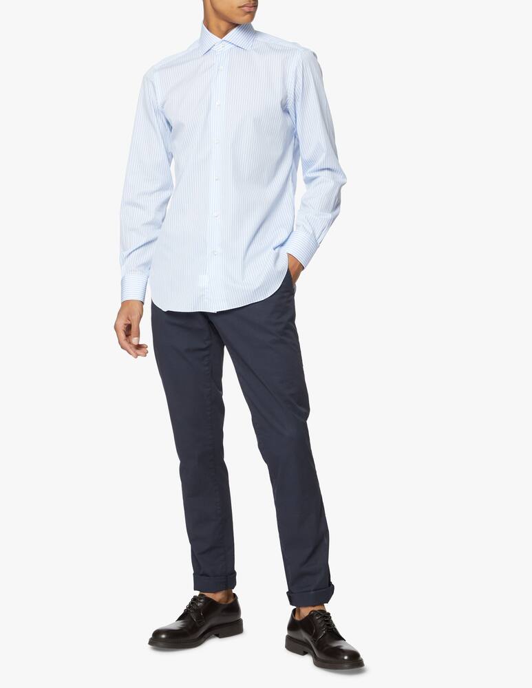 rinascente Barba Napoli Light twill shirt