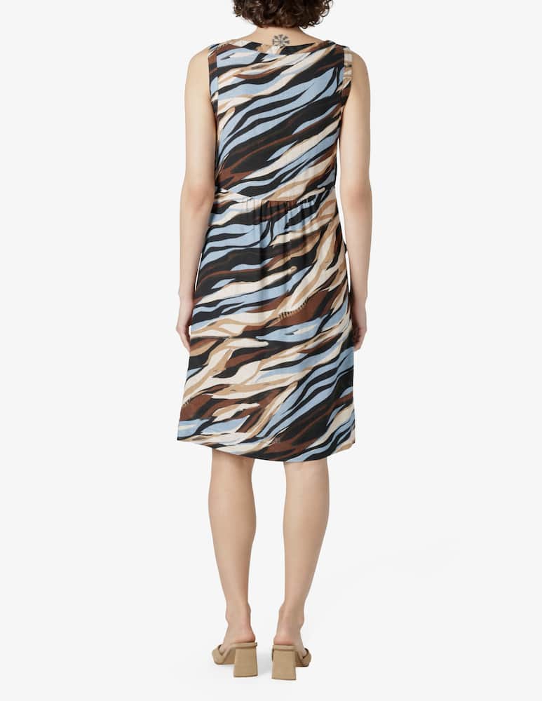Elizabeth Ascot Abstract print dress - picture 3 Elizabeth Ascot Abstract print dress - picture 3
