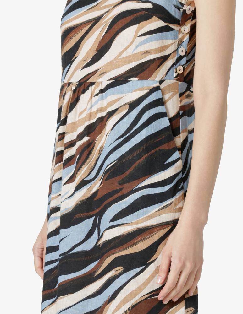 Elizabeth Ascot Abstract print dress - picture 4 Elizabeth Ascot Abstract print dress - picture 4