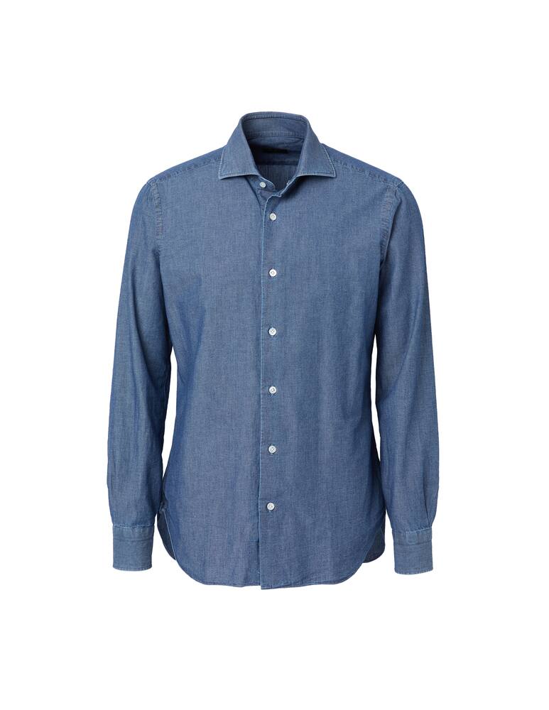 rinascente Barba Napoli Denim shirt
