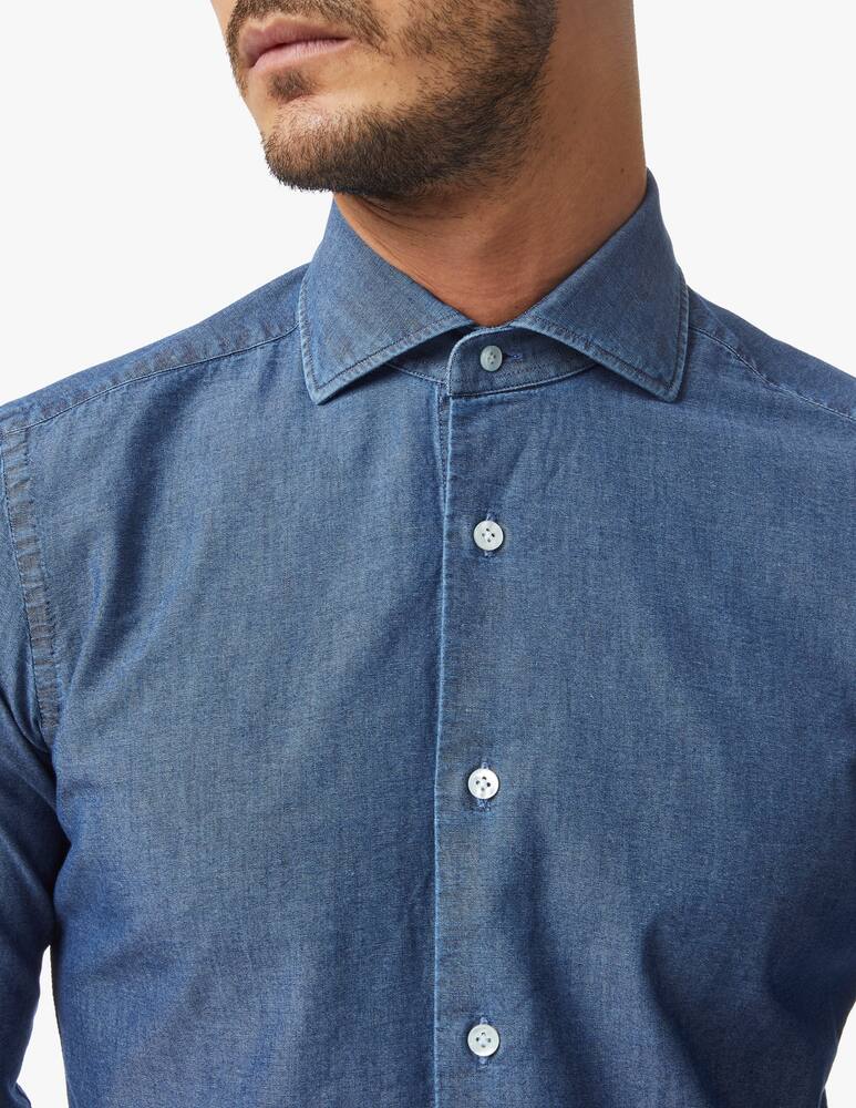 rinascente Barba Napoli Denim shirt