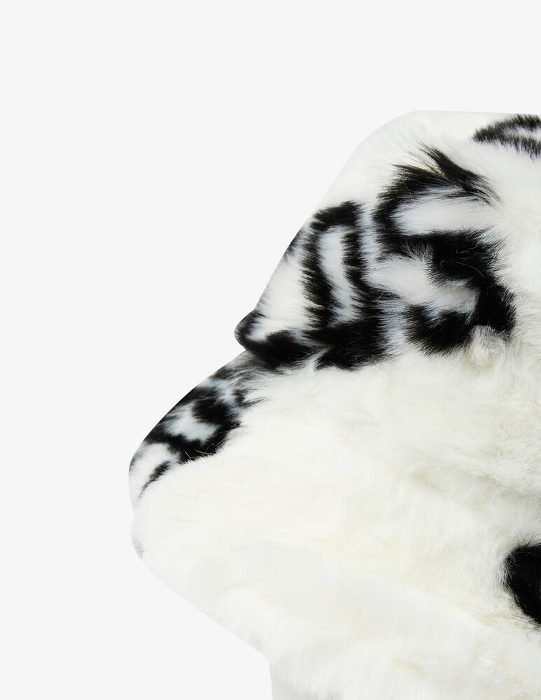 rinascente GCDS Cappello bucket in pelliccia sintetica - Bianco