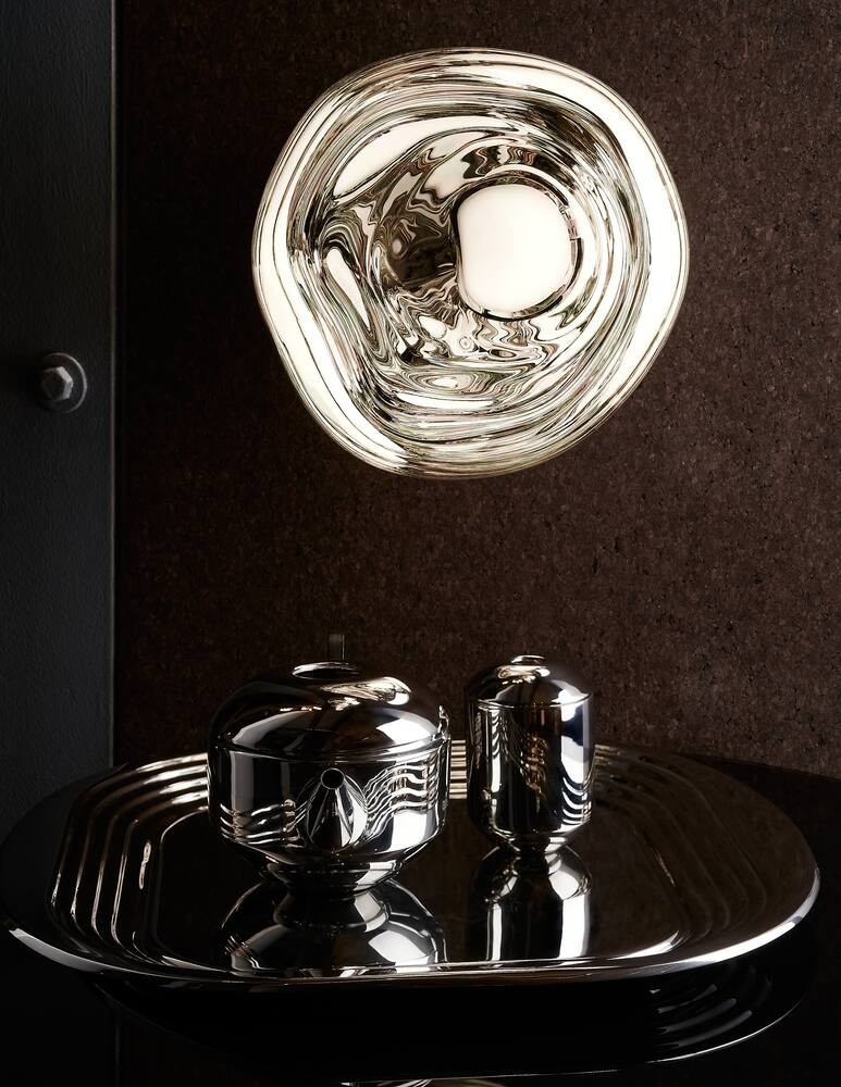 Tom Dixon Lampada da soffitto e parete Melt Surface Led Rame - immagine 4