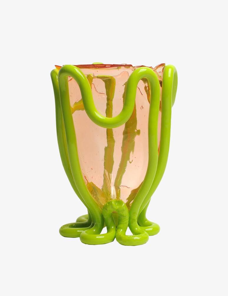 rinascente Fish Design Indian Summer Vase - Pink