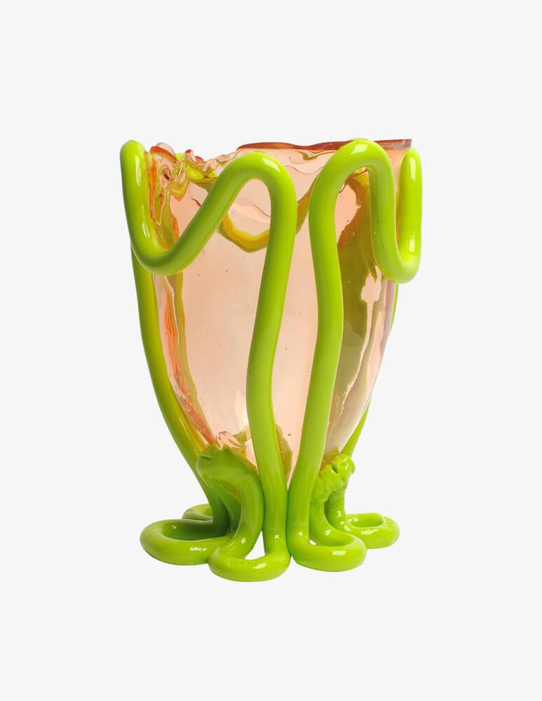 rinascente Fish Design Indian Summer Vase - Pink