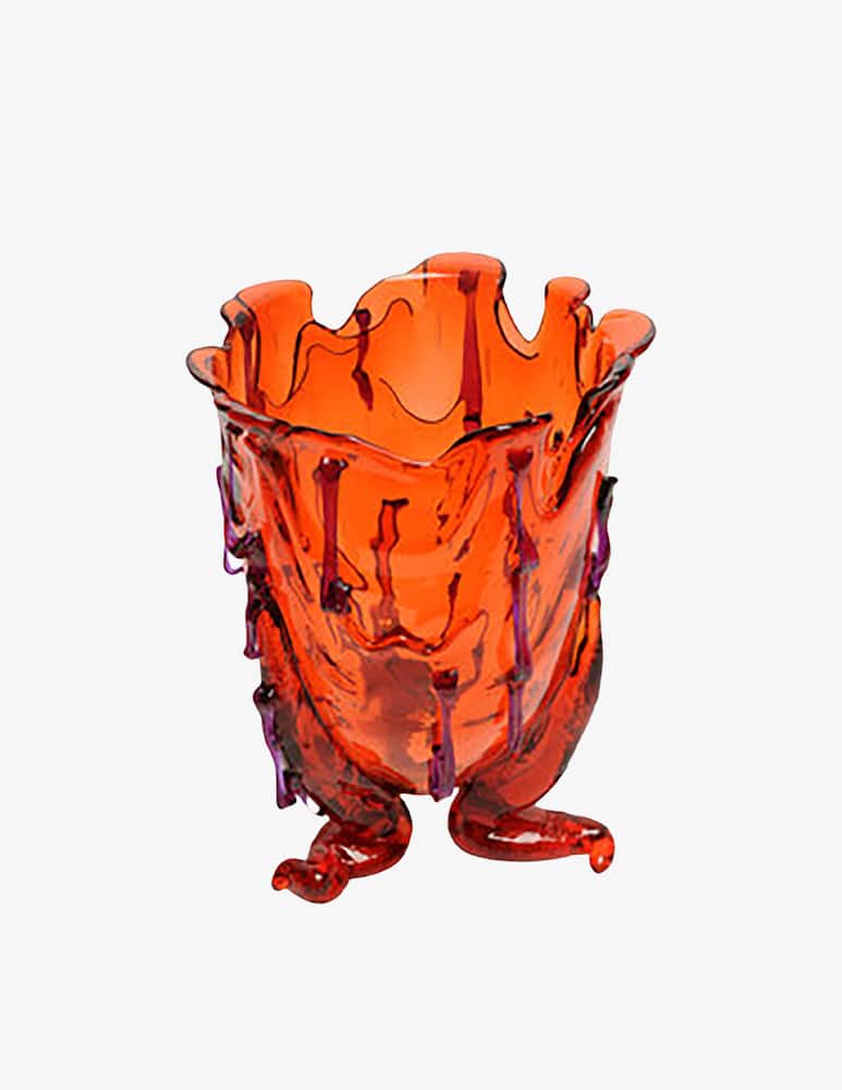 rinascente Fish Design Clear Special Vaso (Sp. Edition Purple Rain) - Rosso