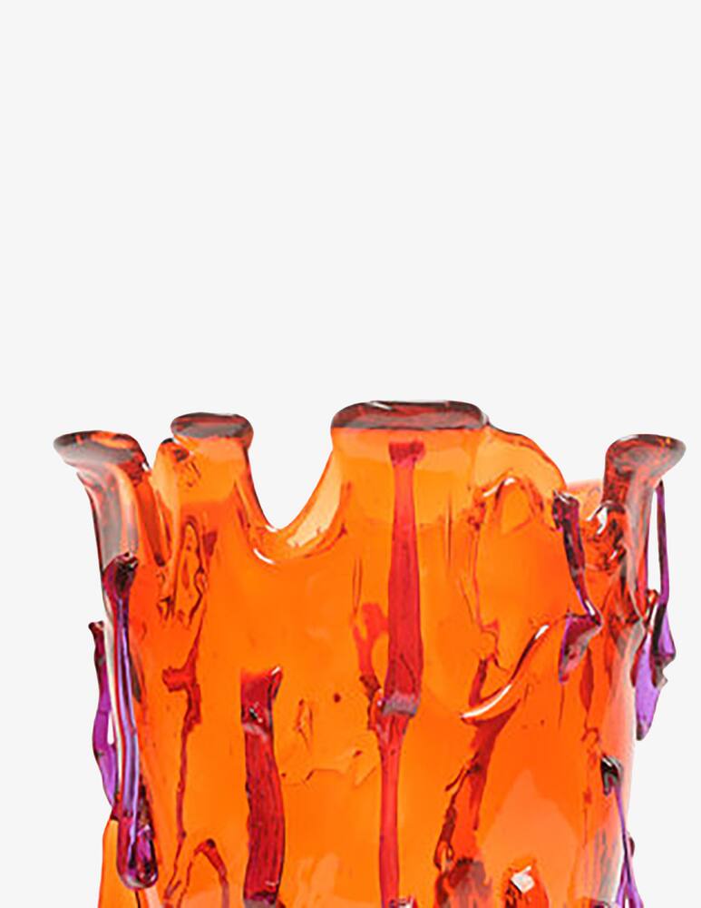 rinascente Fish Design Clear Special Vaso (Sp. Edition Purple Rain) - Rosso