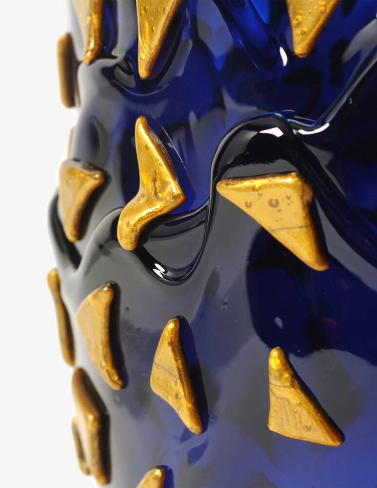 rinascente Fish Design Rock Vaso - Blu