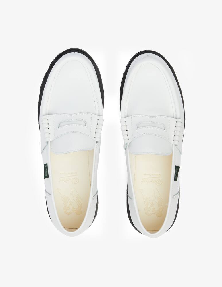 rinascente Paraboot Orsay leather loafers - white