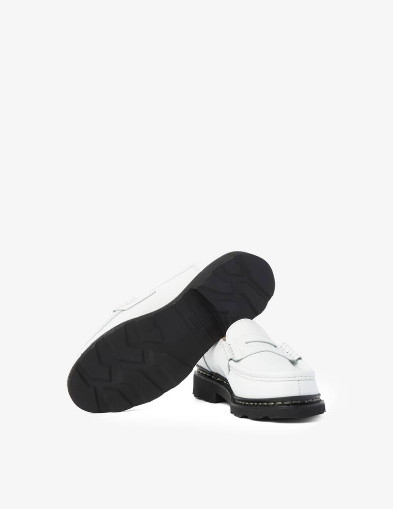 rinascente Paraboot Orsay leather loafers - white