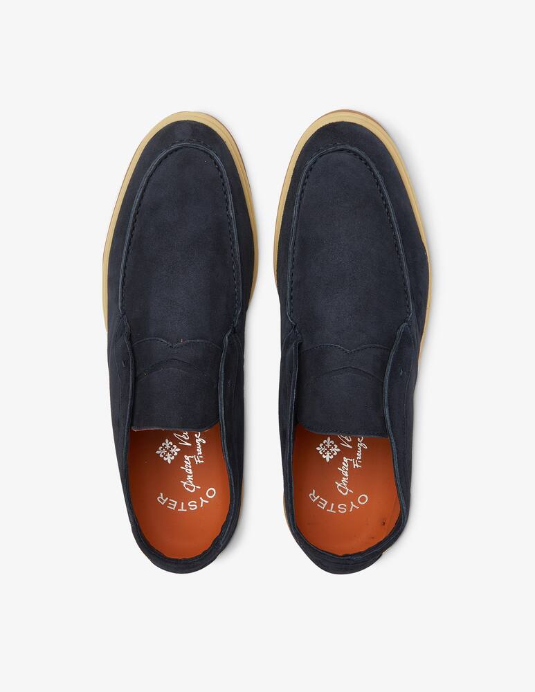 rinascente Andrea Ventura Firenze Scarpe polacchine in suede - Blu