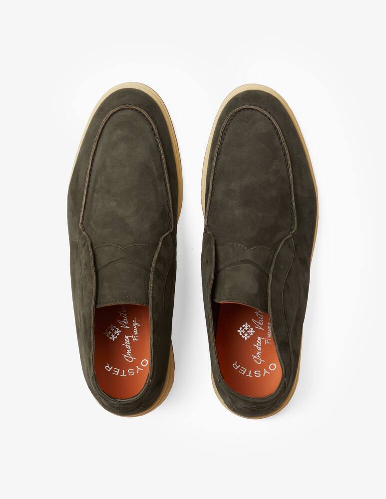 rinascente Andrea Ventura Firenze Scarpe polacchine in suede - Grigio