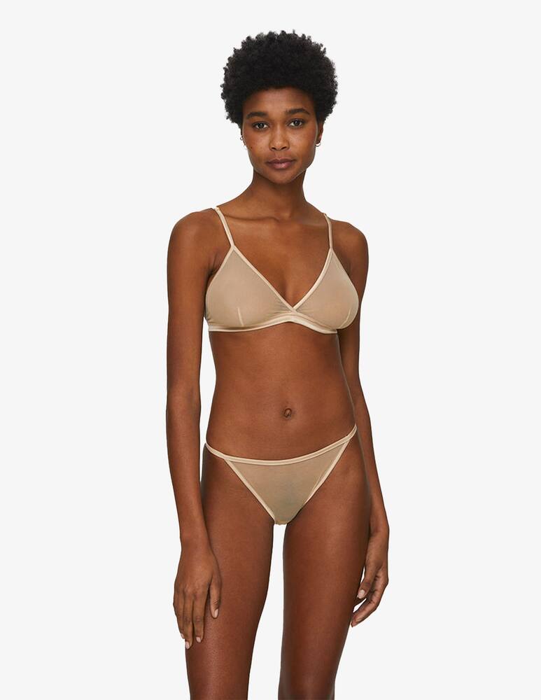 rinascente Chitè Slip in tulle Giglio - beige
