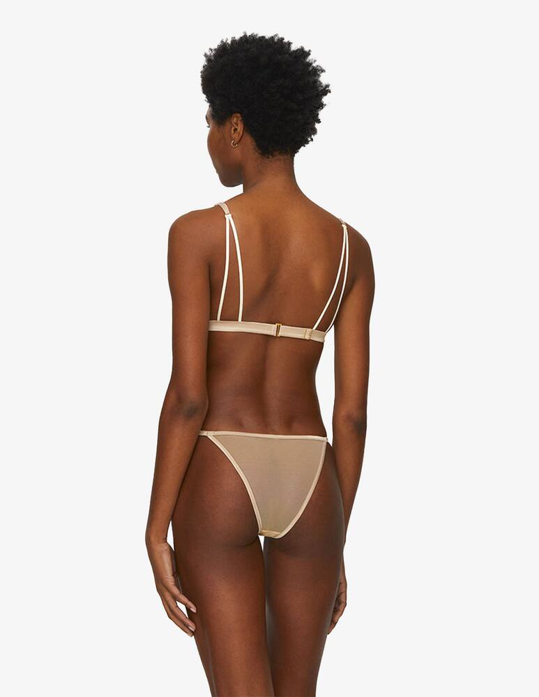rinascente Chitè Slip in tulle Giglio - beige