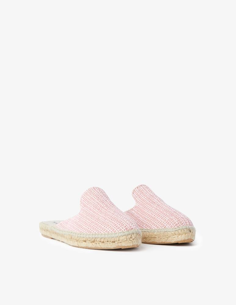 rinascente Manebì Mules in rafia - Rosa