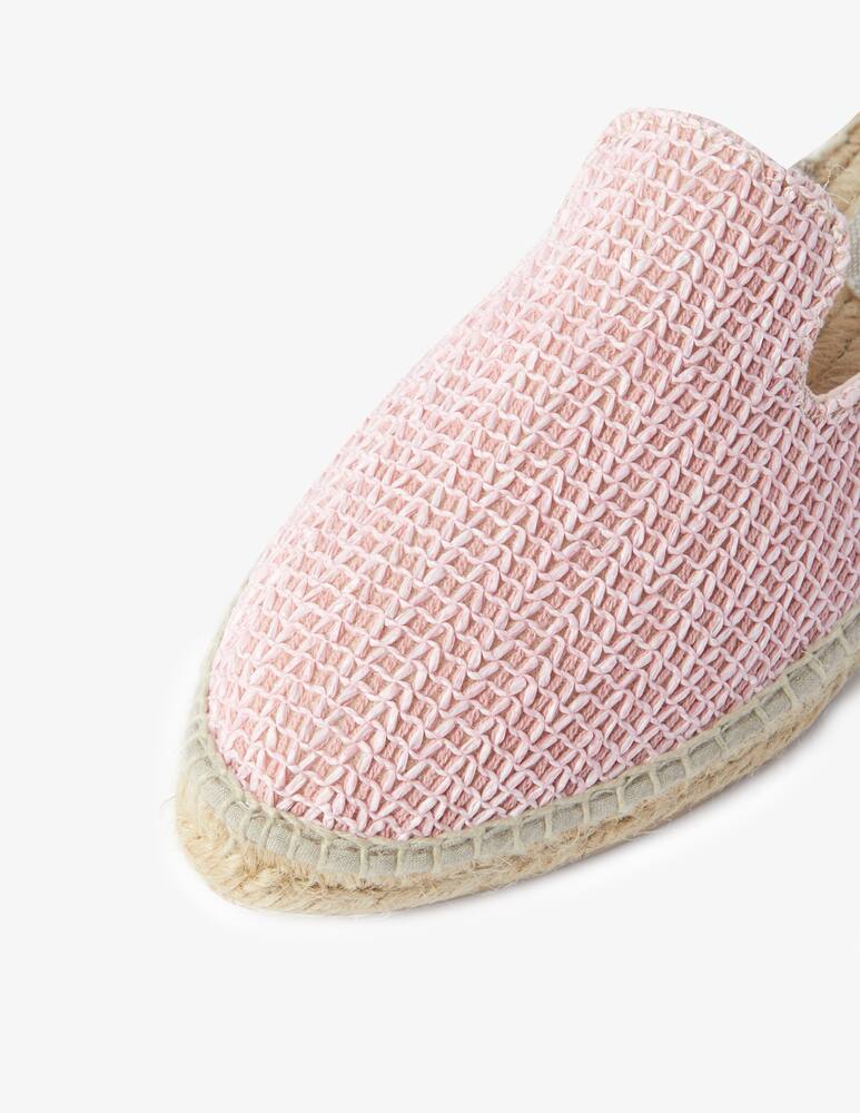 rinascente Manebì Mules in rafia - Rosa