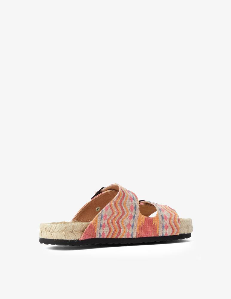 rinascente Manebì Tulum Flat sandals 2 strips - Orange