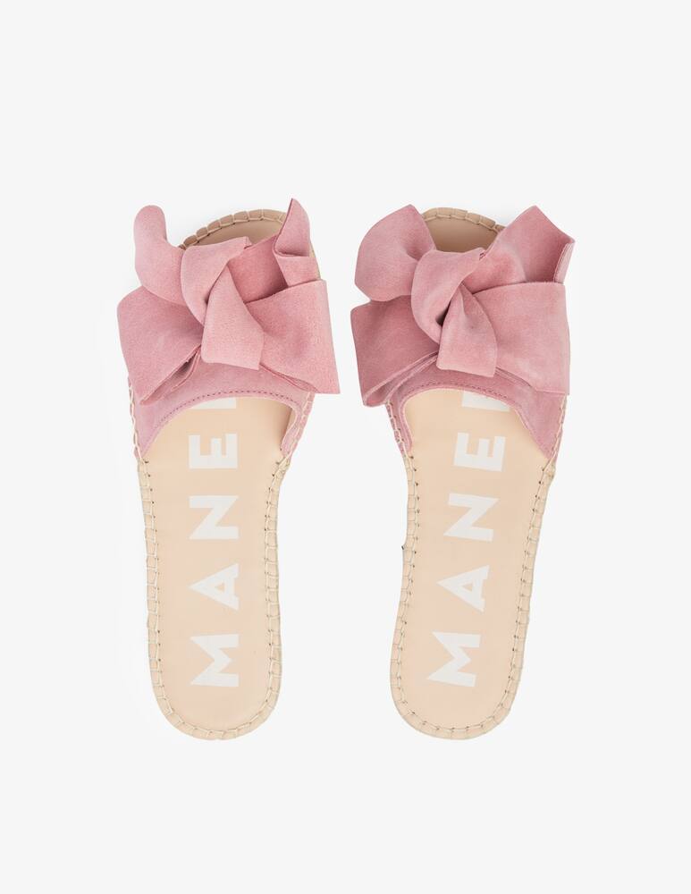 rinascente Manebì Ciabatte con fiocco - Rosa