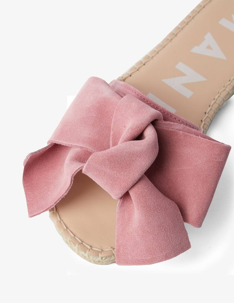 rinascente Manebì Ciabatte con fiocco - Rosa