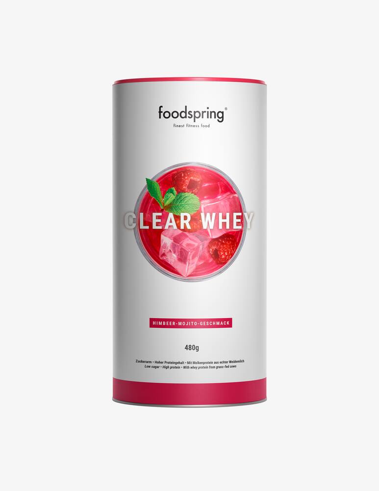 rinascente Foodspring Clear Whey 480g - Mojito al Lampone