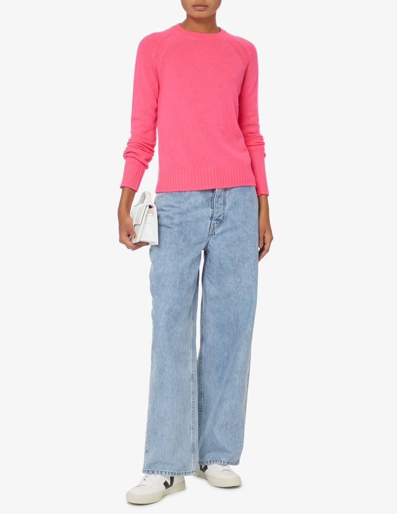 rinascente Brodie Cashmere Ribbed sweater and boat neck - Pink