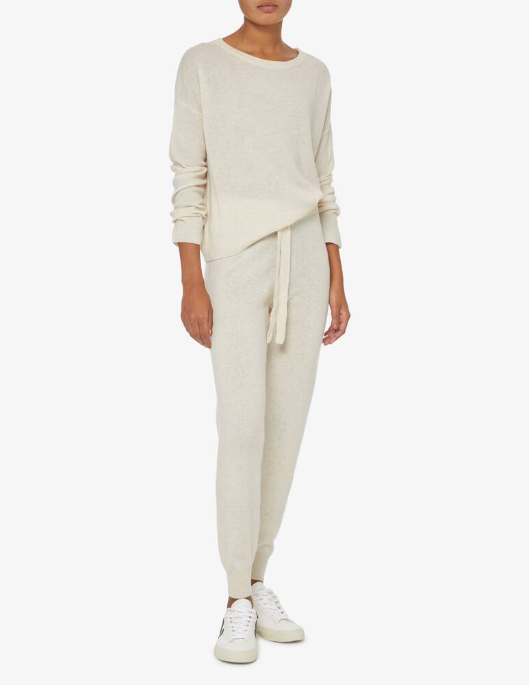 rinascente Brodie Cashmere Boat neck sweater - White