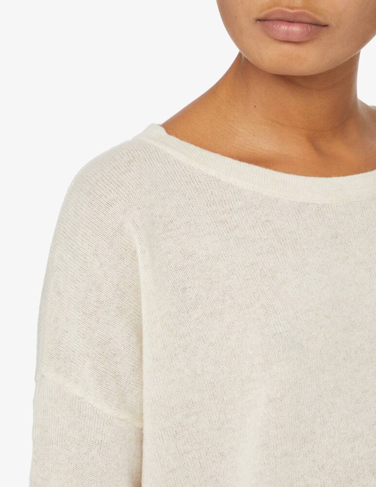 rinascente Brodie Cashmere Boat neck sweater - White