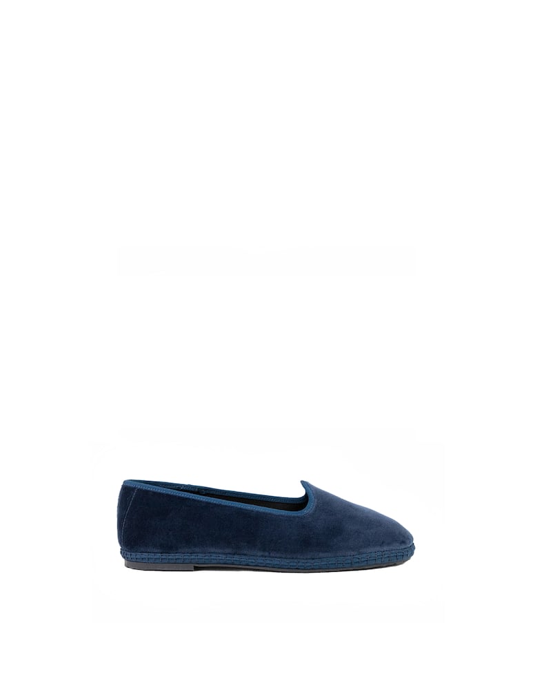 Papusse Scarpe friulane in velluto Blu - immagine 1 Papusse Scarpe friulane in velluto Blu - immagine 1