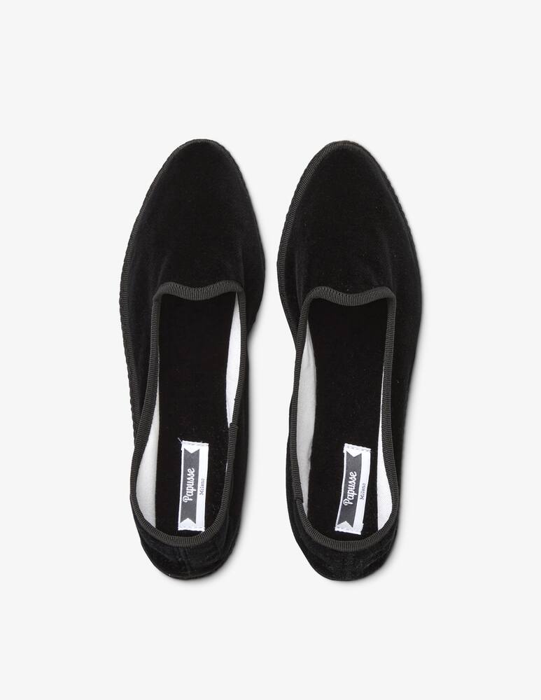 rinascente Papusse Scarpe friulane in velluto Mora