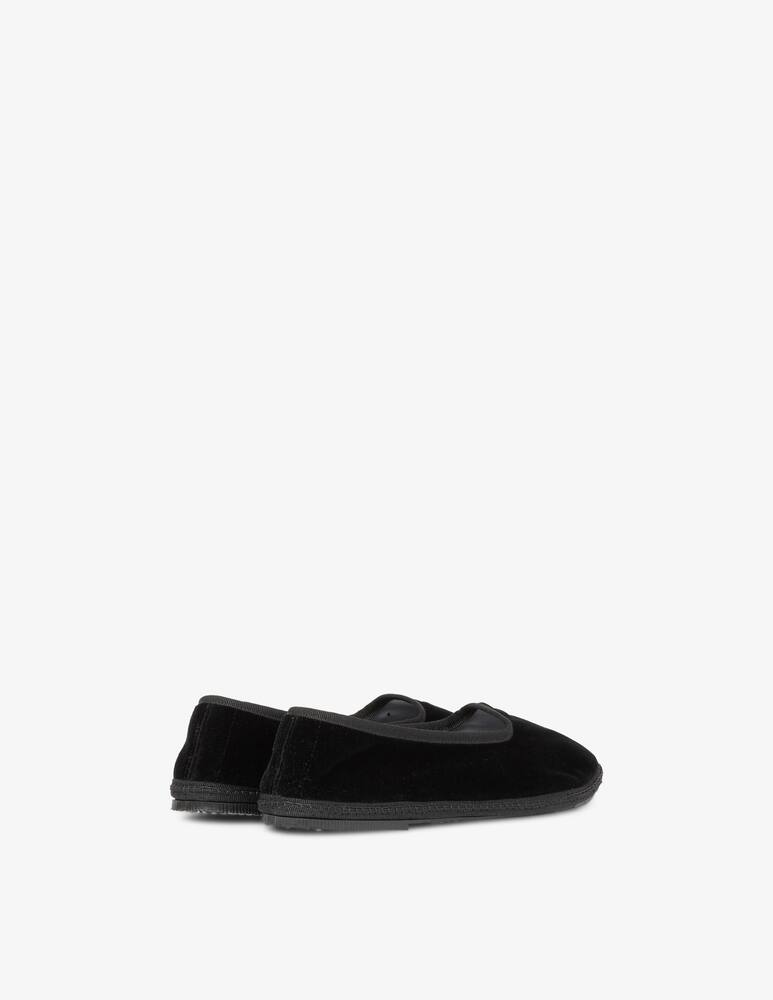 rinascente Papusse Scarpe friulane in velluto Mora